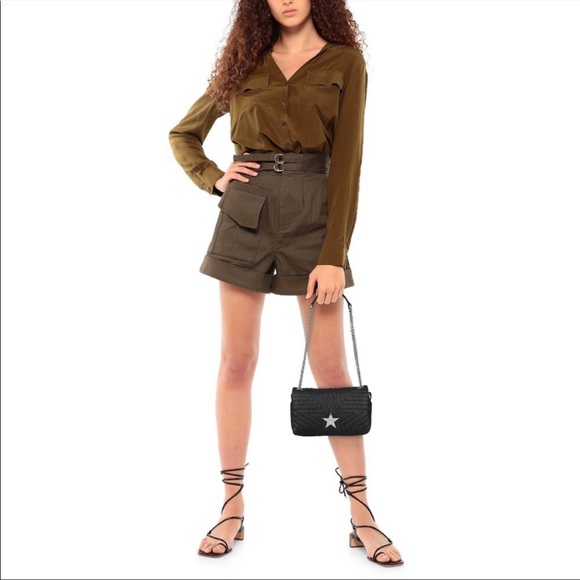 STELLA MCCARTNEY Nylon Shoulder Handbag Black Quilted - Picture 3 of 8